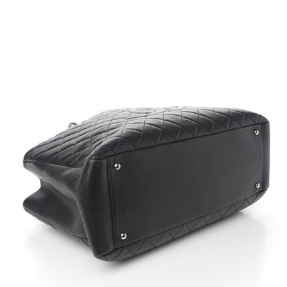 Chanel Caviar Quilted XL Grand Shopping Tote GST Black 6 of 20