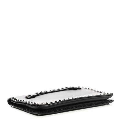 Valentino Garavani Nappa Rockstud Wristlet Clutch Black 4 of 8