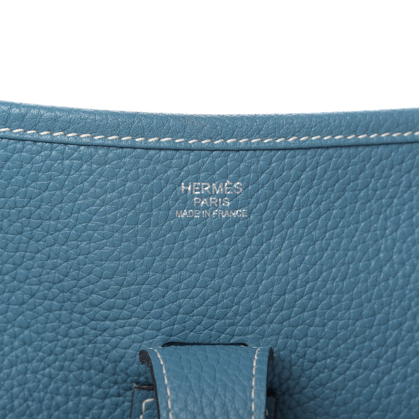 Taurillon Clemence Evelyne III GM Blue Jean