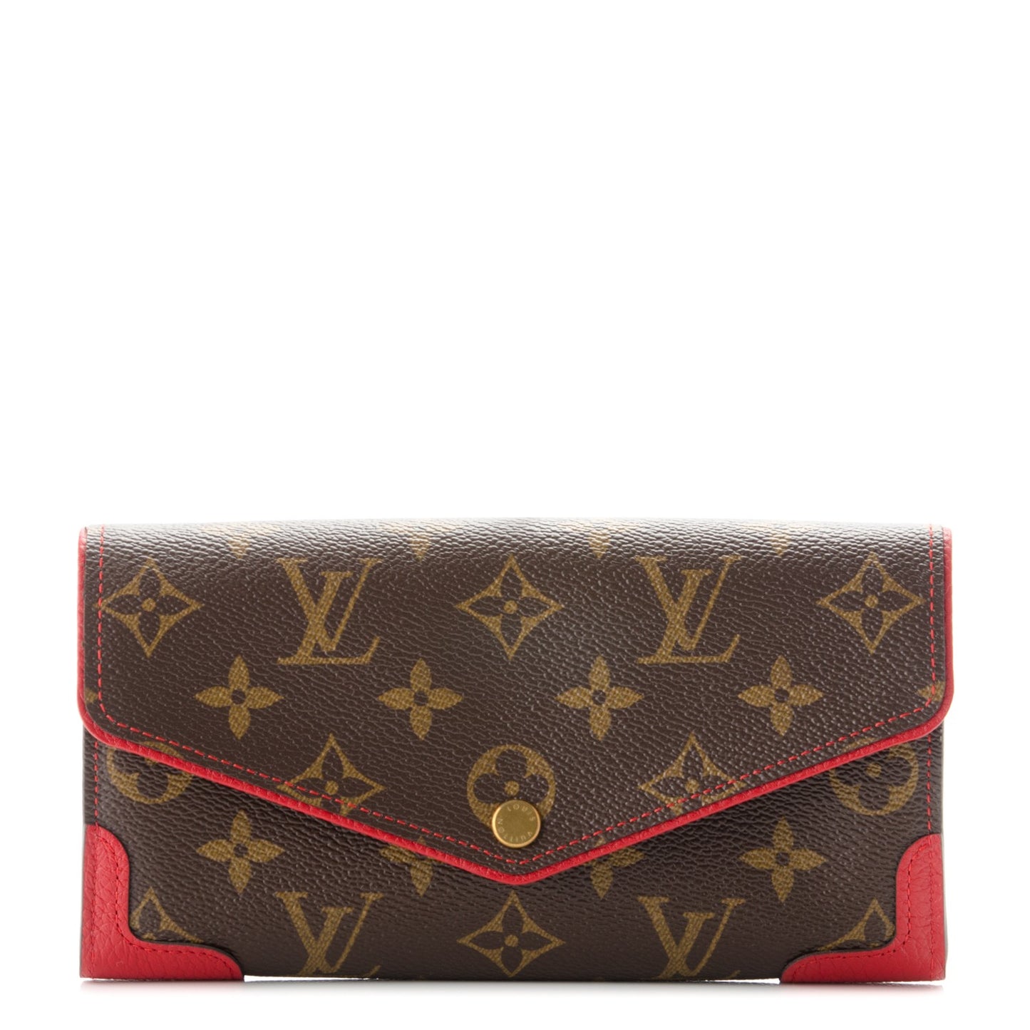 Monogram Sarah Retiro Wallet Cherry