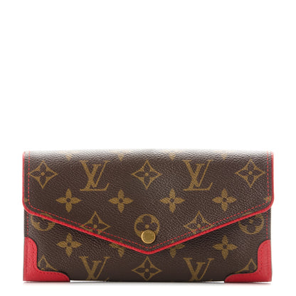Louis Vuitton Monogram Sarah Retiro Wallet Cherry 1 of 7