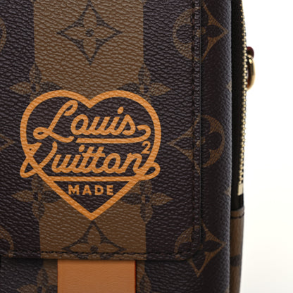 Louis Vuitton X NIGO Reverse Monogram Flat Double Phone Pouch 7 of 11