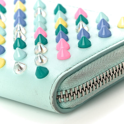 Christian Louboutin Calfskin Spiked Panettone Coin Purse Source Multicolor 6 of 10