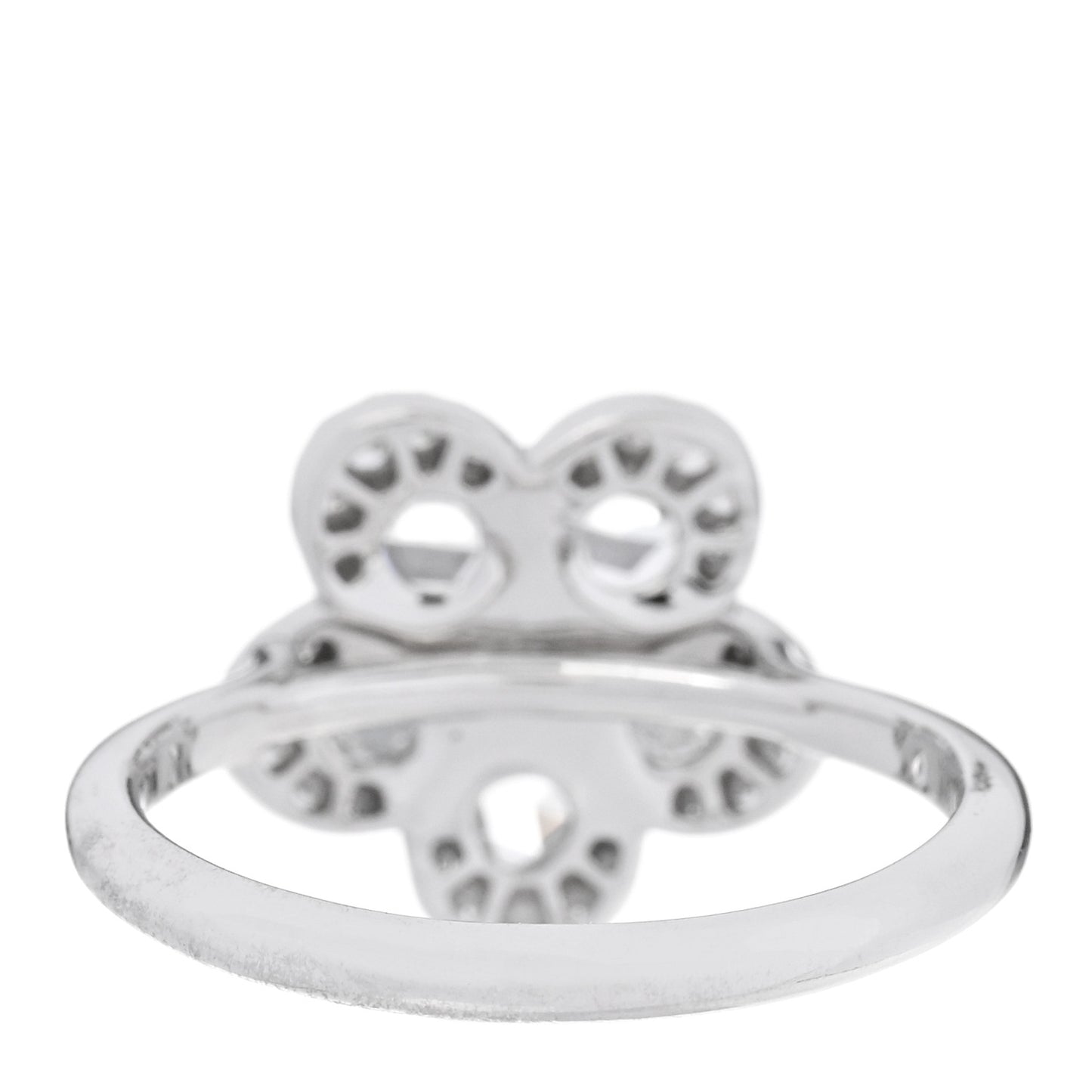 Platinum Diamond Enchant Flower Ring 52 6