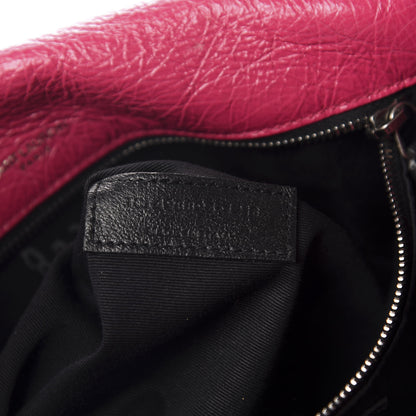 Saint Laurent Crinkled Calfskin Matelasse Monogram Medium Niki Chain Satchel Freesia 9 of 21