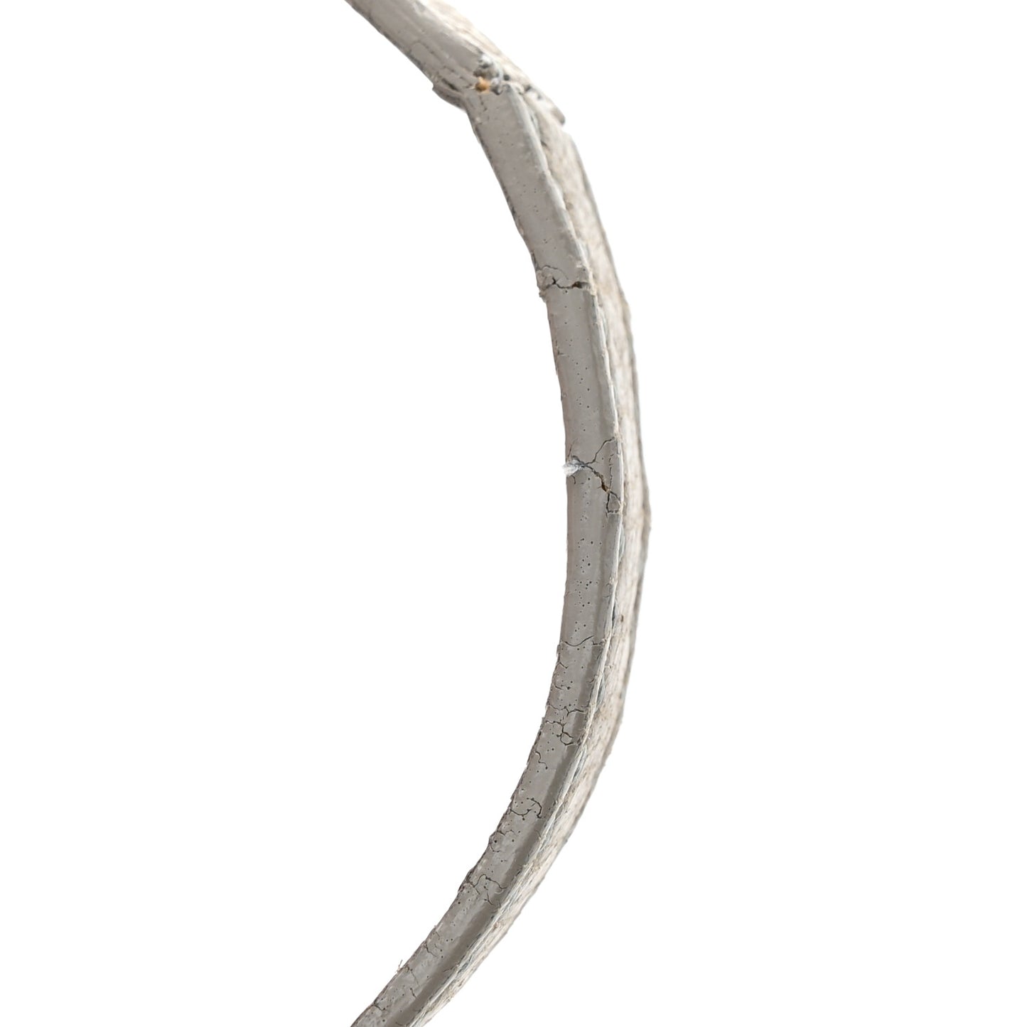 Agneau Giant 12 Gold Hardware Flat Crossbody Gris Pyrite