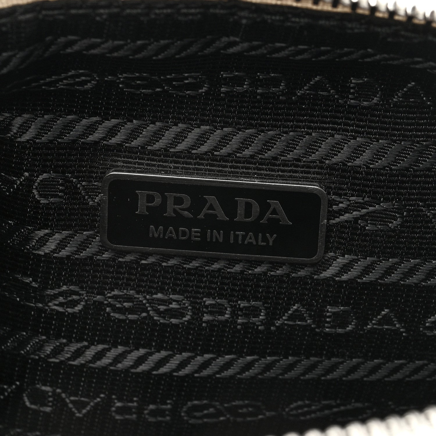 Prada Grace Lux Triangle Shoulder Bag White 6 of 8