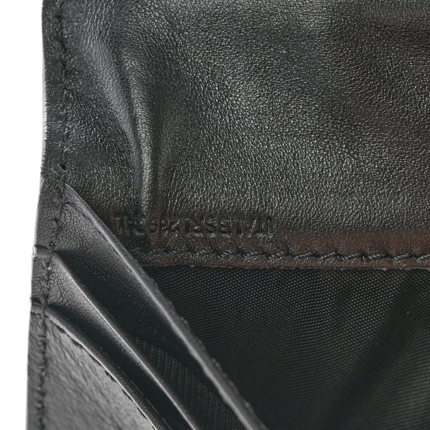 Calfskin House Check Porter Continental Wallet Black