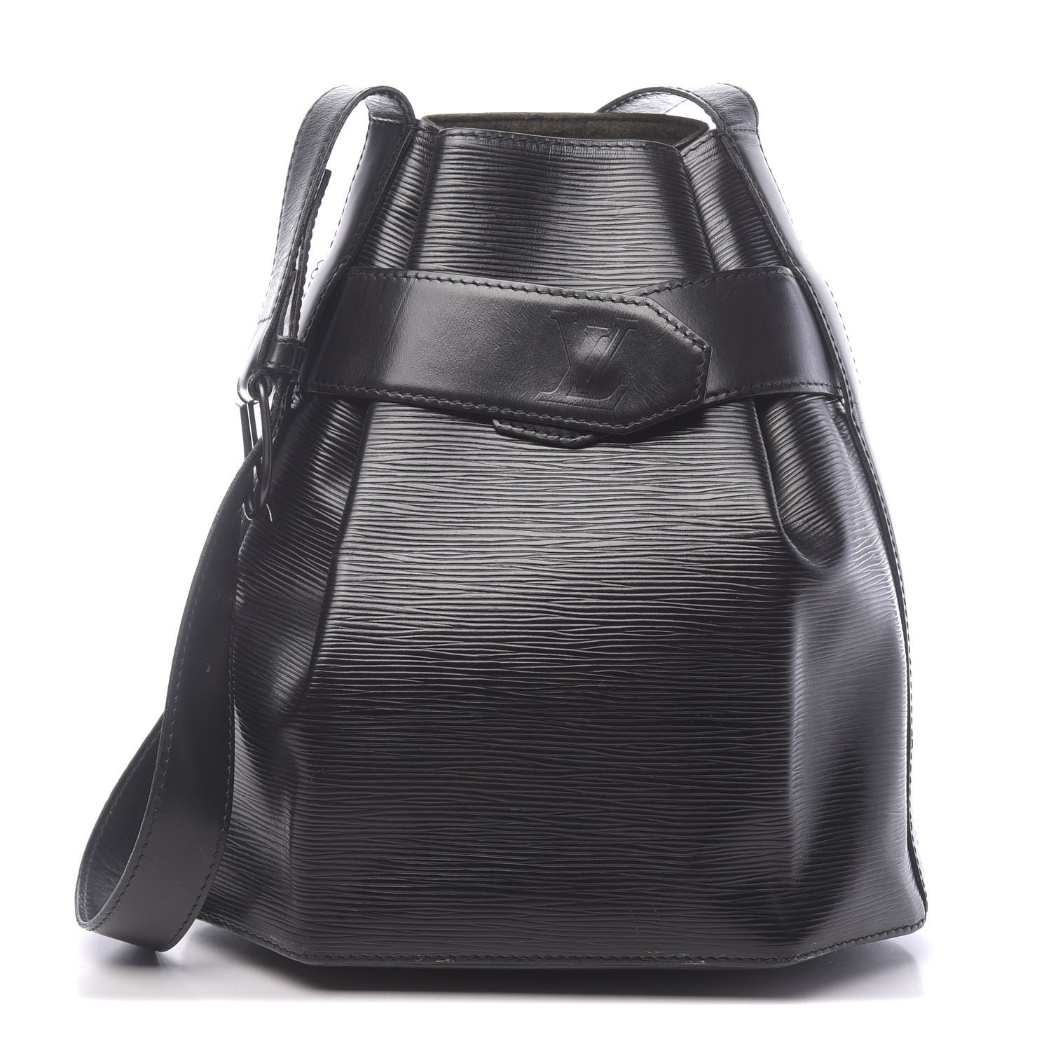 Louis Vuitton Epi Sac D'Epaule Black 1 of 10
