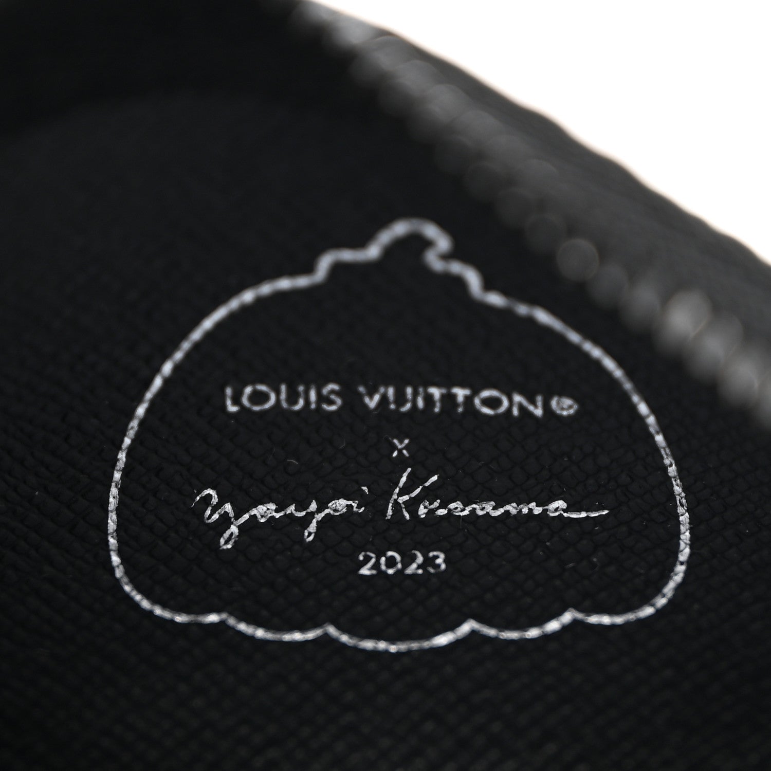 Louis Vuitton LV X YK Monogram Eclipse Key Pouch Black Silver 6 of 7