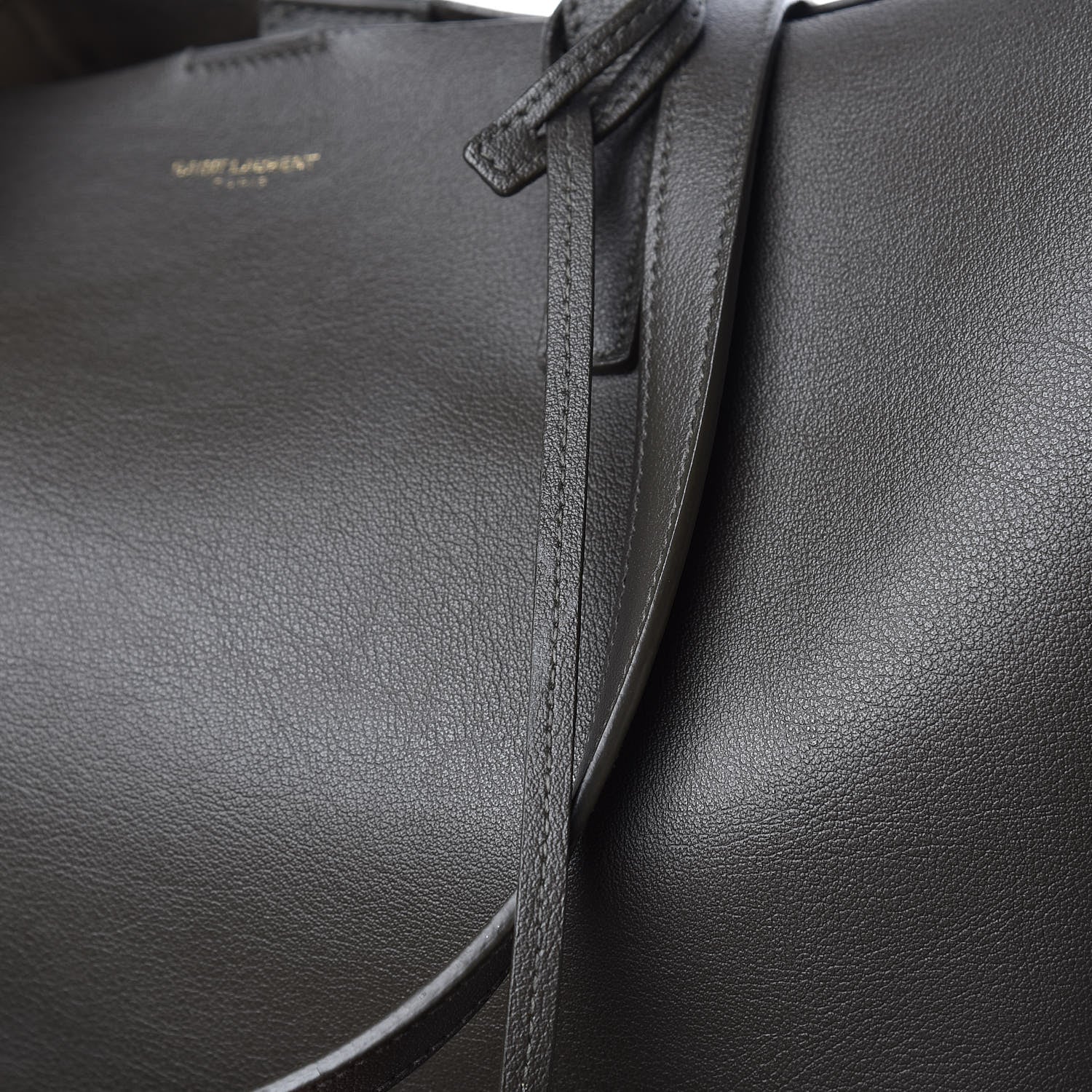 Saint Laurent Calfskin Large Shopping Earth 11 of 19