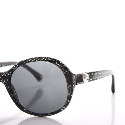 Chanel CC Pearl Sunglasses 5211-H Black 7 of 8