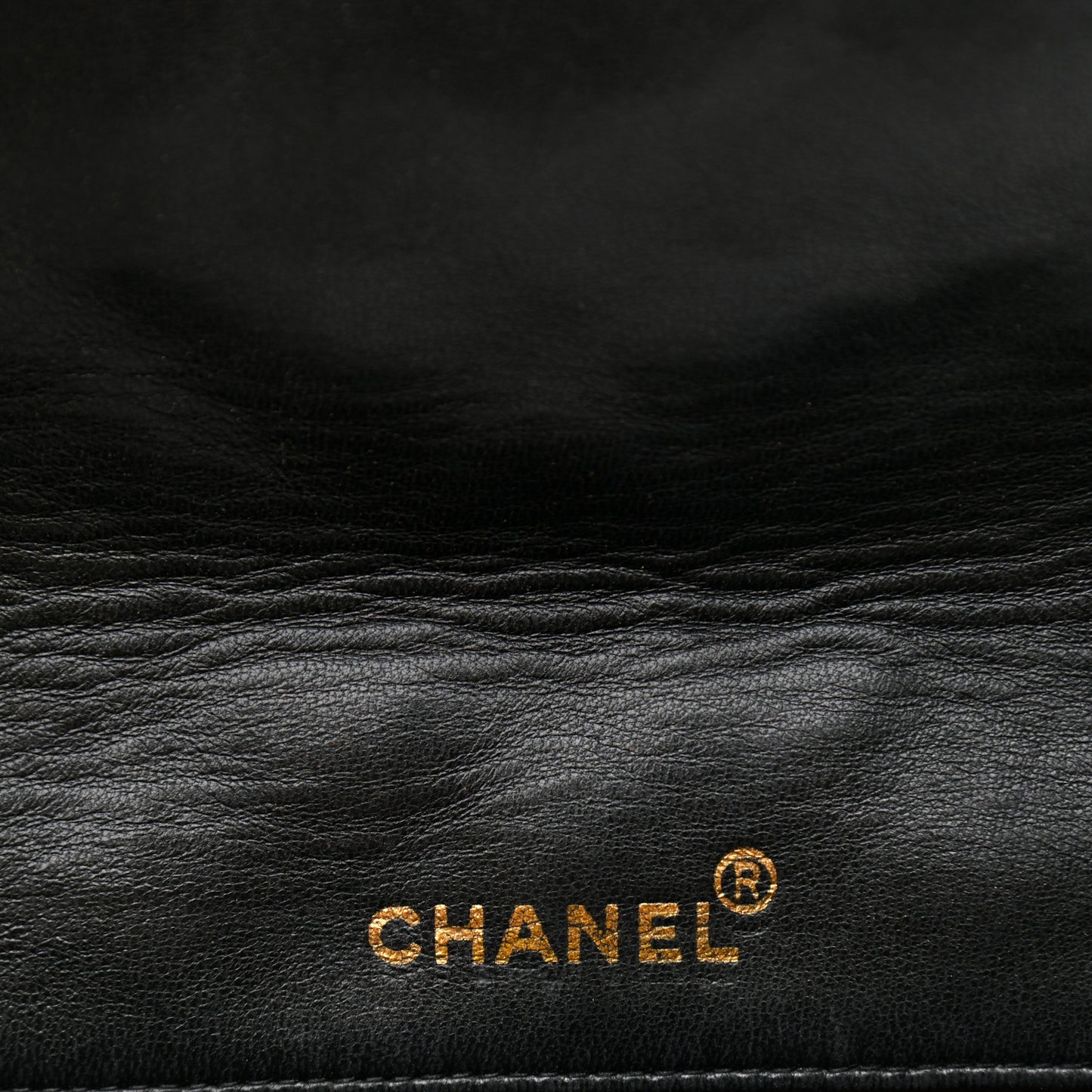 Lambskin Quilted Medium Single Flap Black