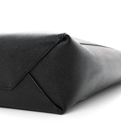 Celine Grained Calfskin Small Vertical Cabas Black 9 of 9