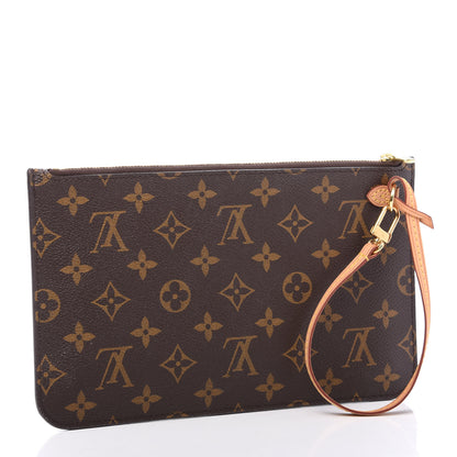 Louis Vuitton Monogram Neverfull MM GM Pochette 3 of 10