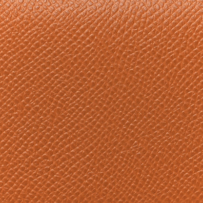 Hermes Epsom Calvi Card Case Caramel 8 of 8