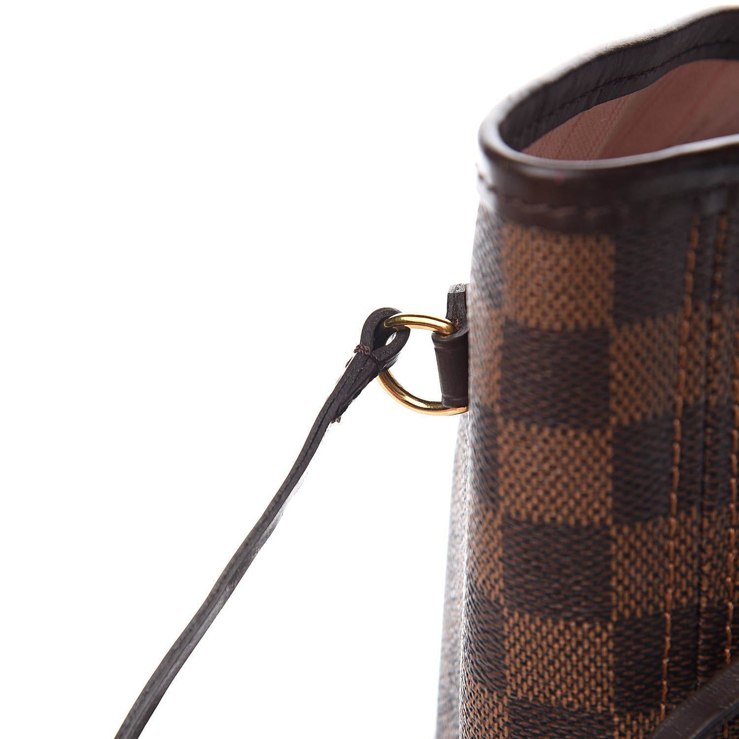 Louis Vuitton Damier Ebene Neo Neverfull MM Rose Ballerine 21 of 21