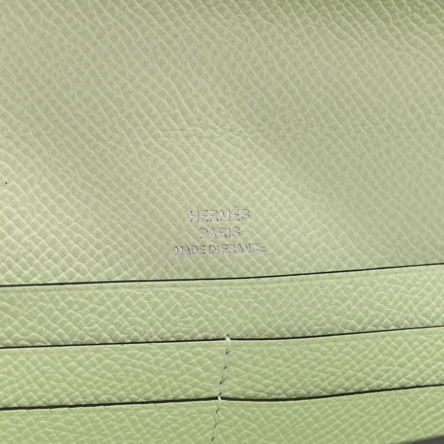 Hermes Epsom Maillon Wallet To Go Vert Fizz 6 of 11