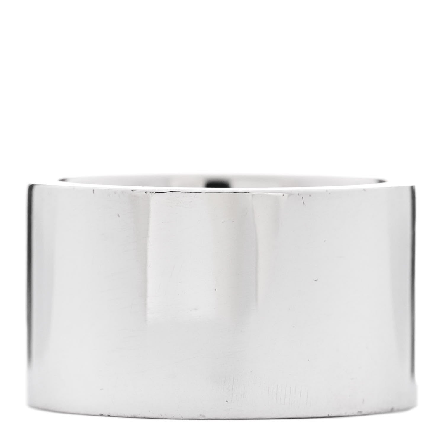Hermes Sterling Silver Collier De Chien CDC Ring 55 7.25 3 of 4