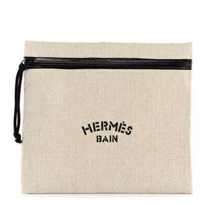 Hermes Toile Bain Case Black 1 of 7