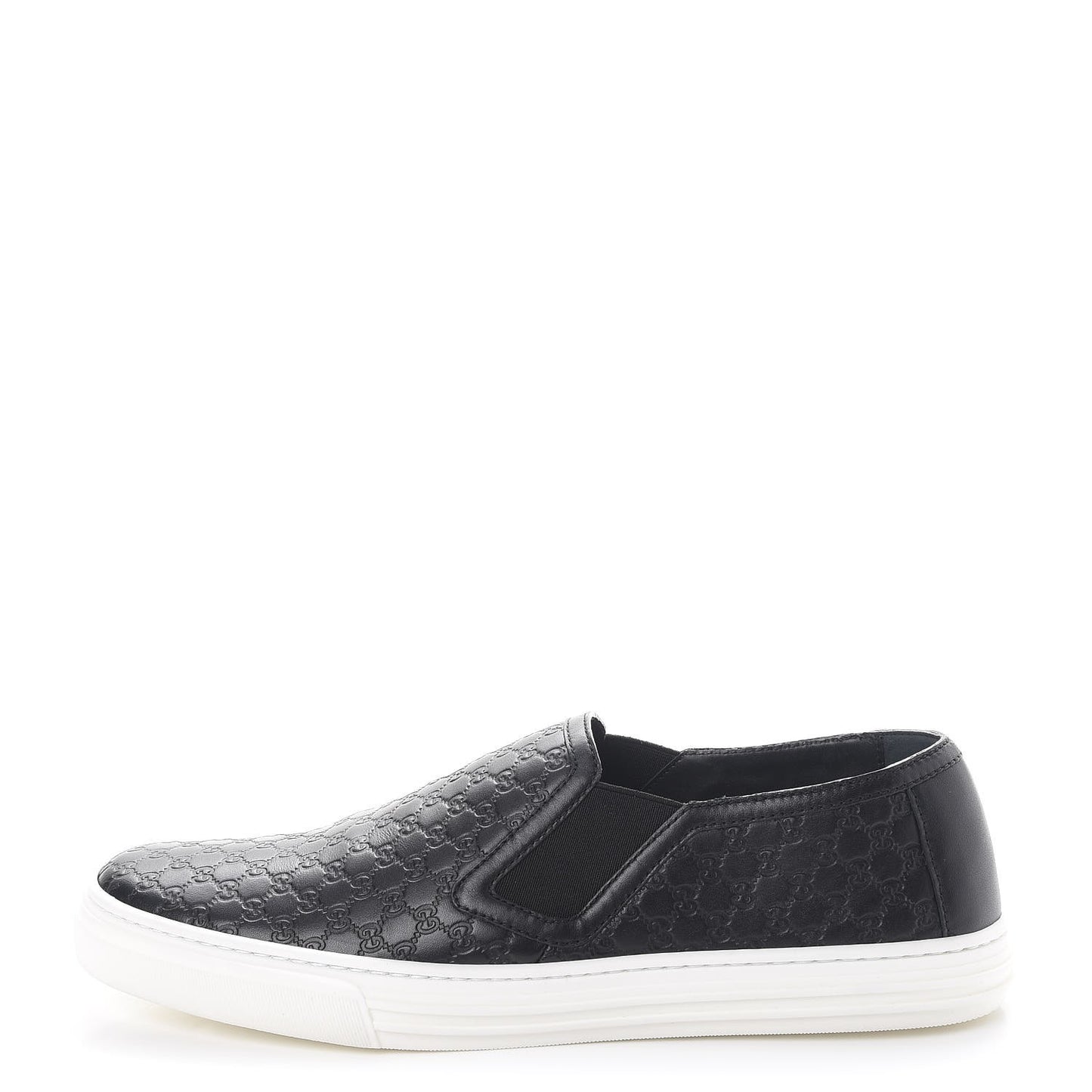 Microguccissima Slip On Sneakers 38.5 Black