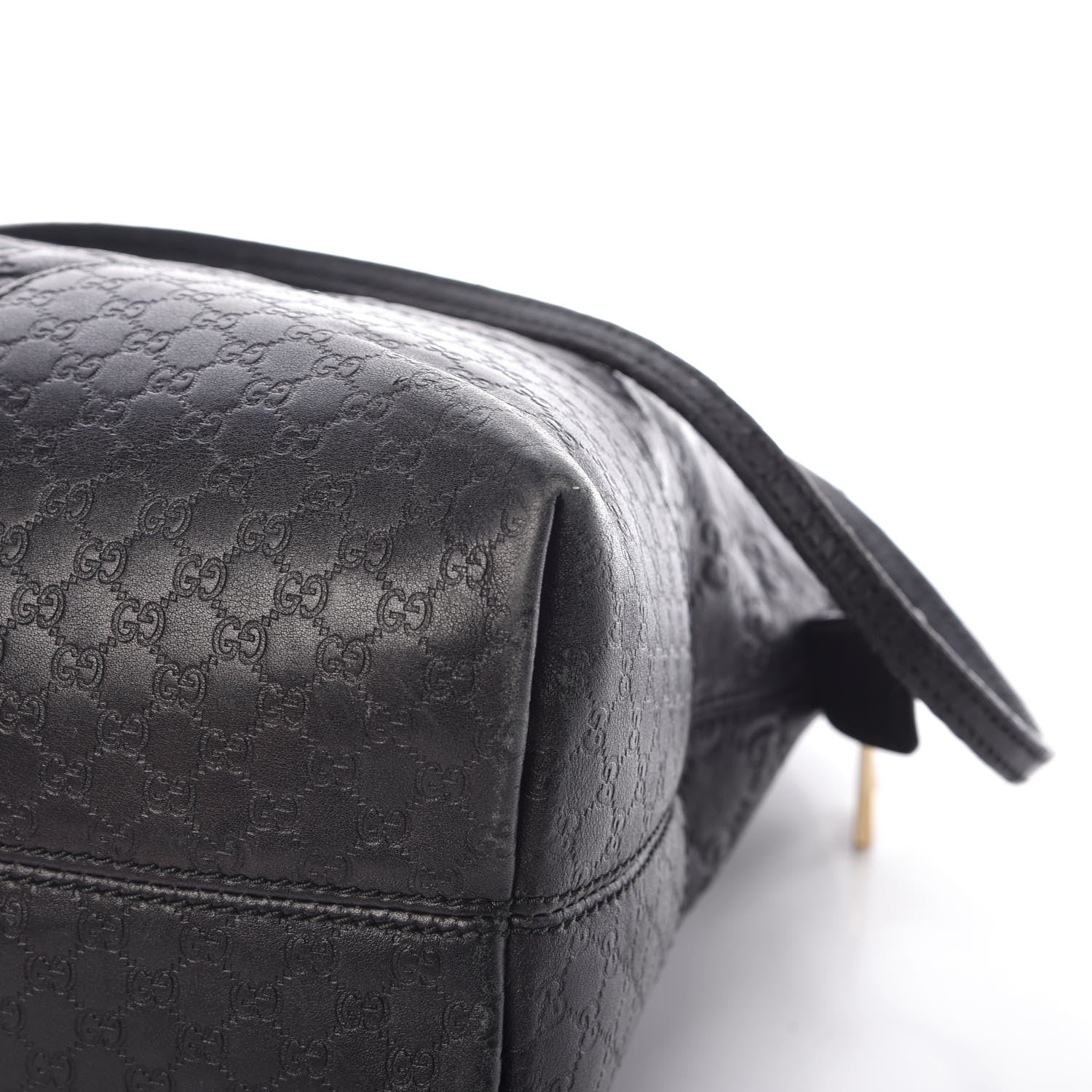 Gucci Guccissima Medium Bree Shoulder Bag Black 21 of 26