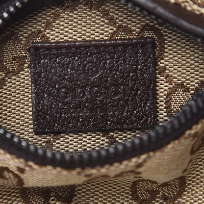 Gucci Monogram Web Belt Bag Dark Brown 7 of 8