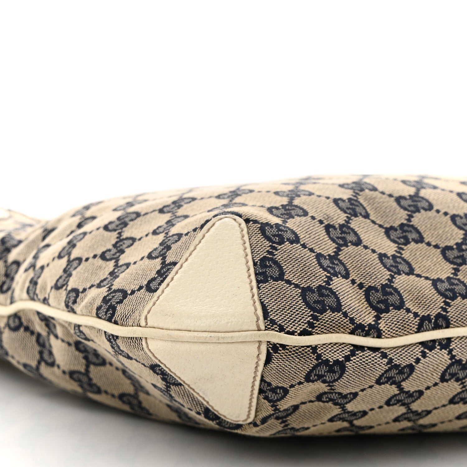 Gucci Monogram Creole Hobo Ivory 9 of 16