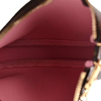 Louis Vuitton Monogram 2022 Christmas Animation Paris Mini Pochette Accessories Pink 4 of 8
