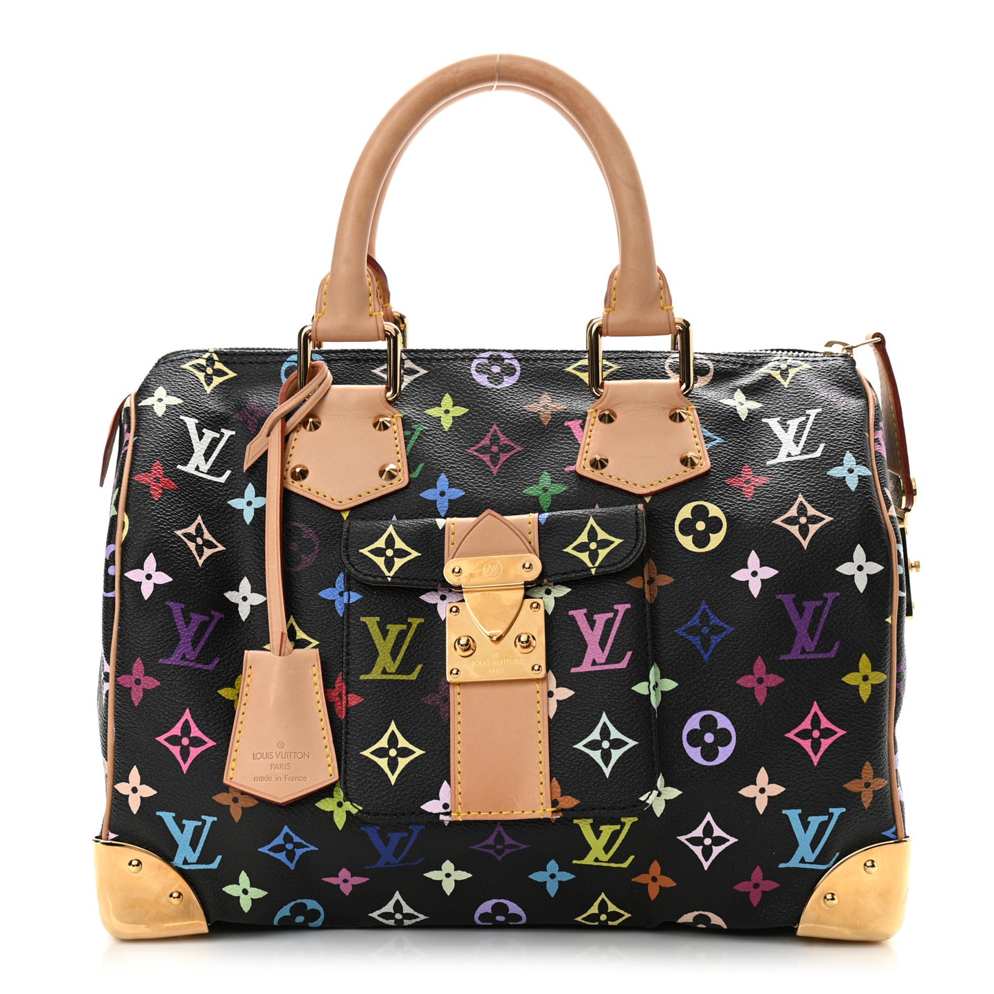 Monogram Multicolor Speedy 30 Black