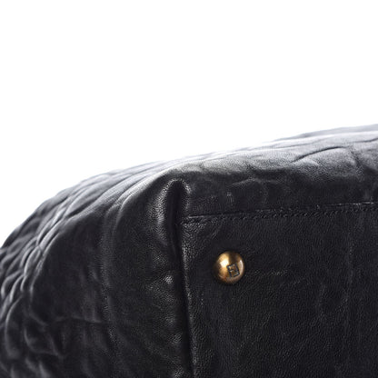 Fendi Nappa Patent B Buckle Tote Black 10 of 11
