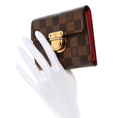 Louis Vuitton Damier Ebene Koala Compact Wallet 2 of 11