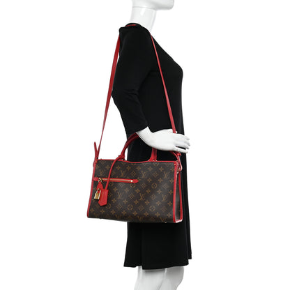 Louis Vuitton Monogram Popincourt PM Red 2 of 9
