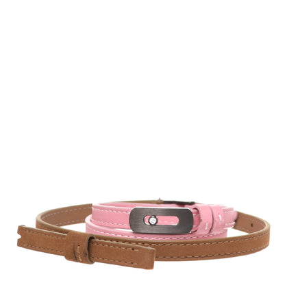 Messika Graphite Titanium Diamond Suede My Move Bracelet Baby Pink Taupe 6 of 10