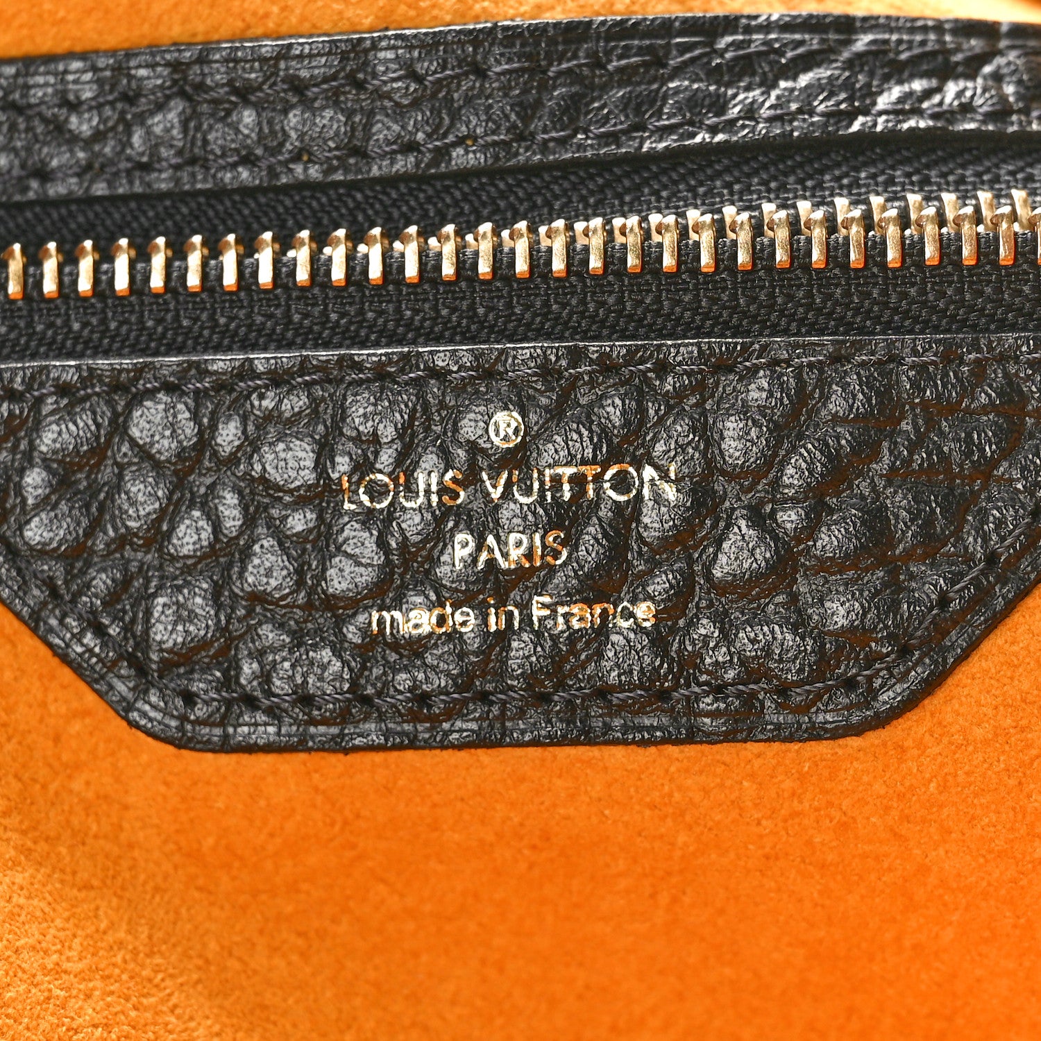 Louis Vuitton Denim Mahina XL Black 6 of 9