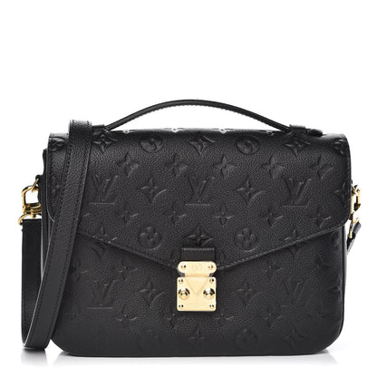 Louis Vuitton Empreinte Pochette Metis Black 1 of 9