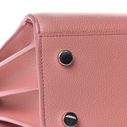 Saint Laurent Grained Calfskin Baby Sac De Jour Dark Rose 11 of 16