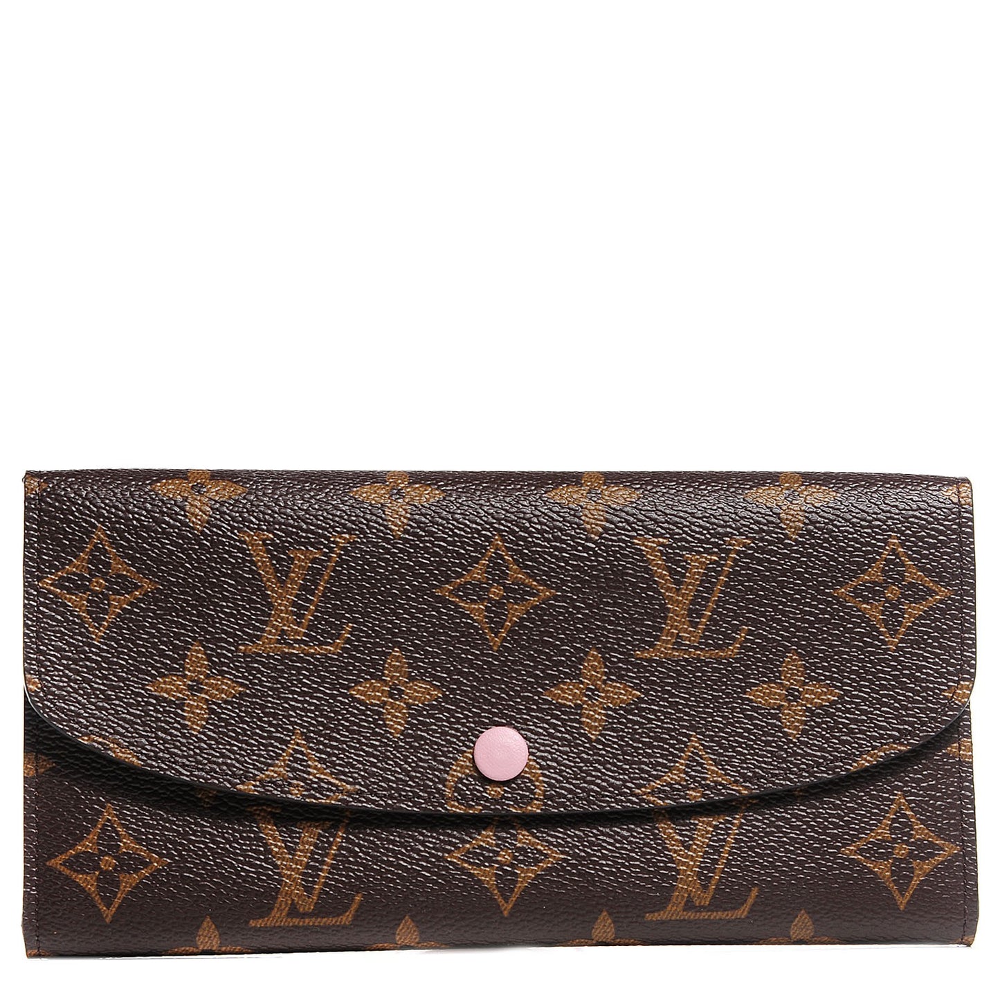 Monogram Emilie Wallet Rose Ballerine