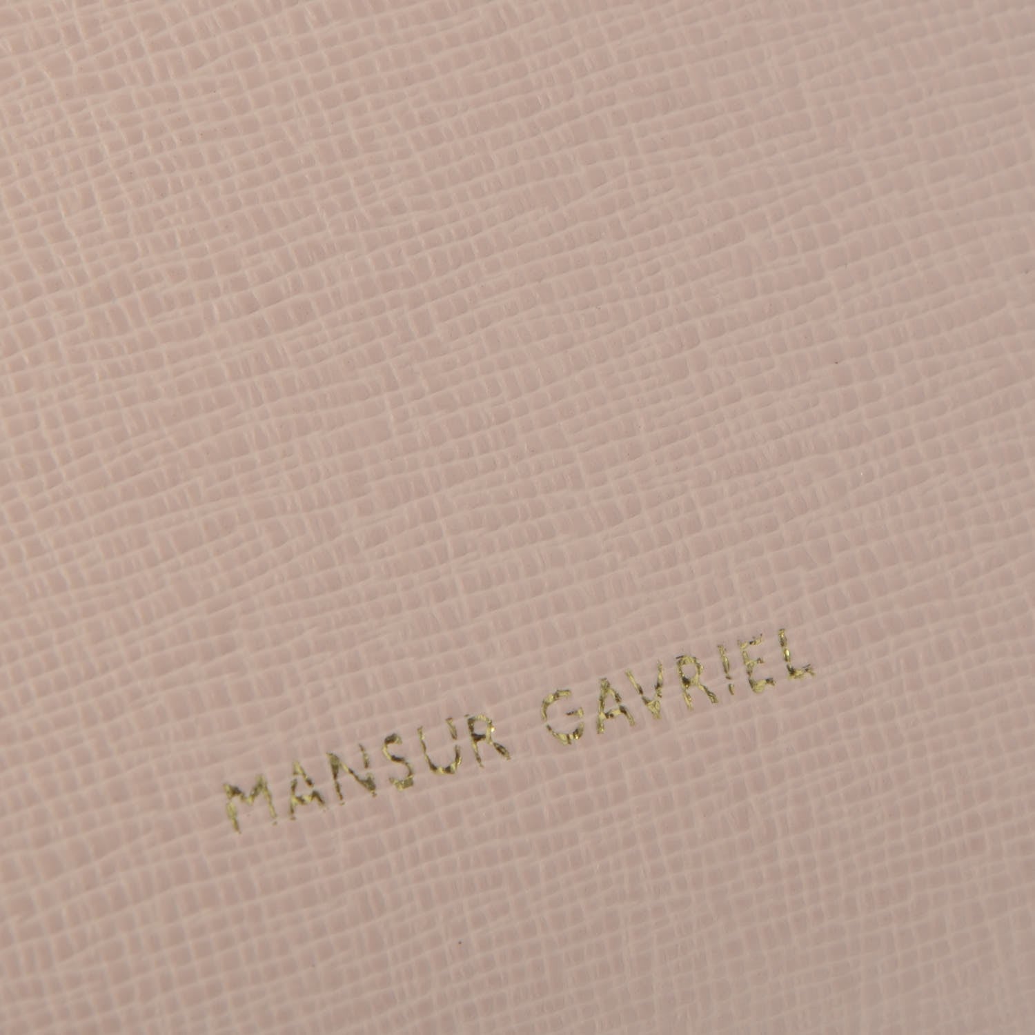 Mansur Gavriel Saffiano Mini Bucket Bag Rosa 7 of 7