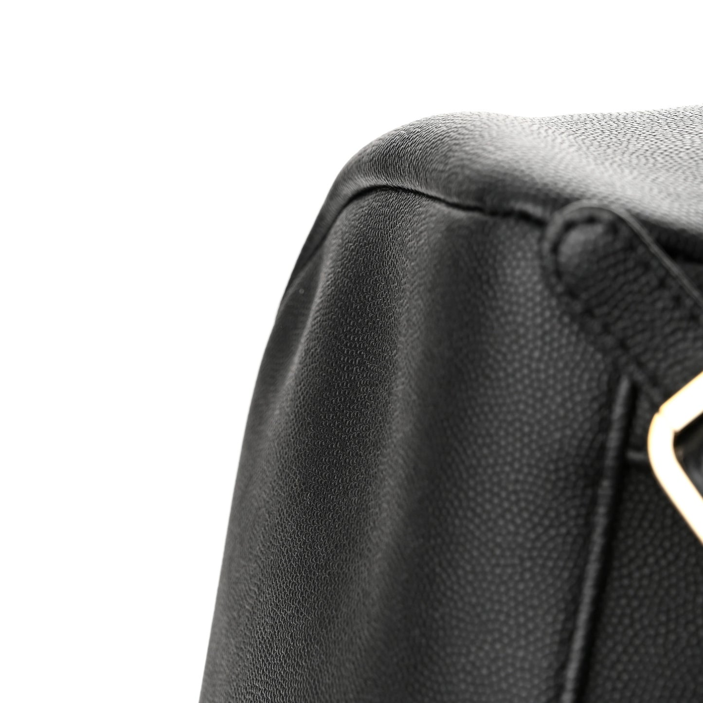 Caviar Quilted Business Affinity Backpack Black