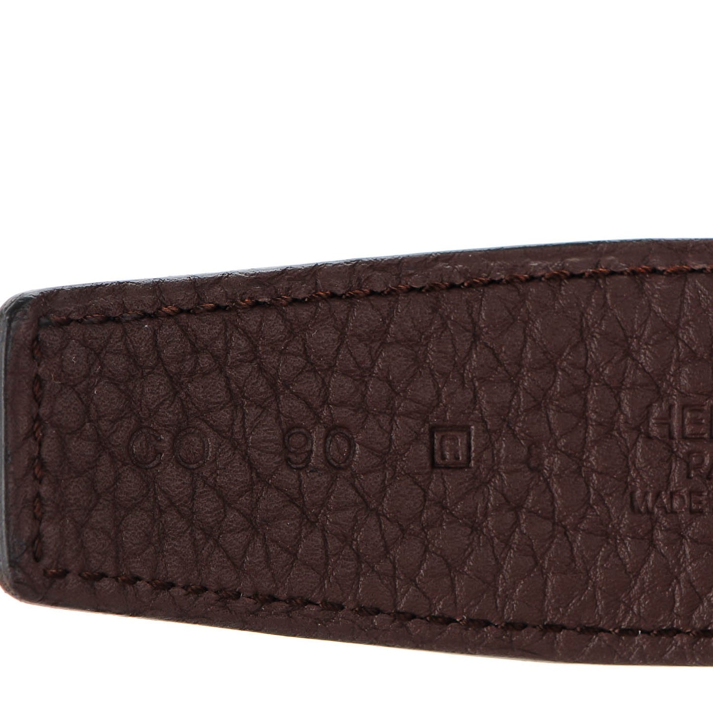 Box Togo 32mm H Belt 90 Black Chocolate