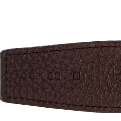 Hermes Box Togo 32mm H Belt 90 Black Chocolate 9 of 11