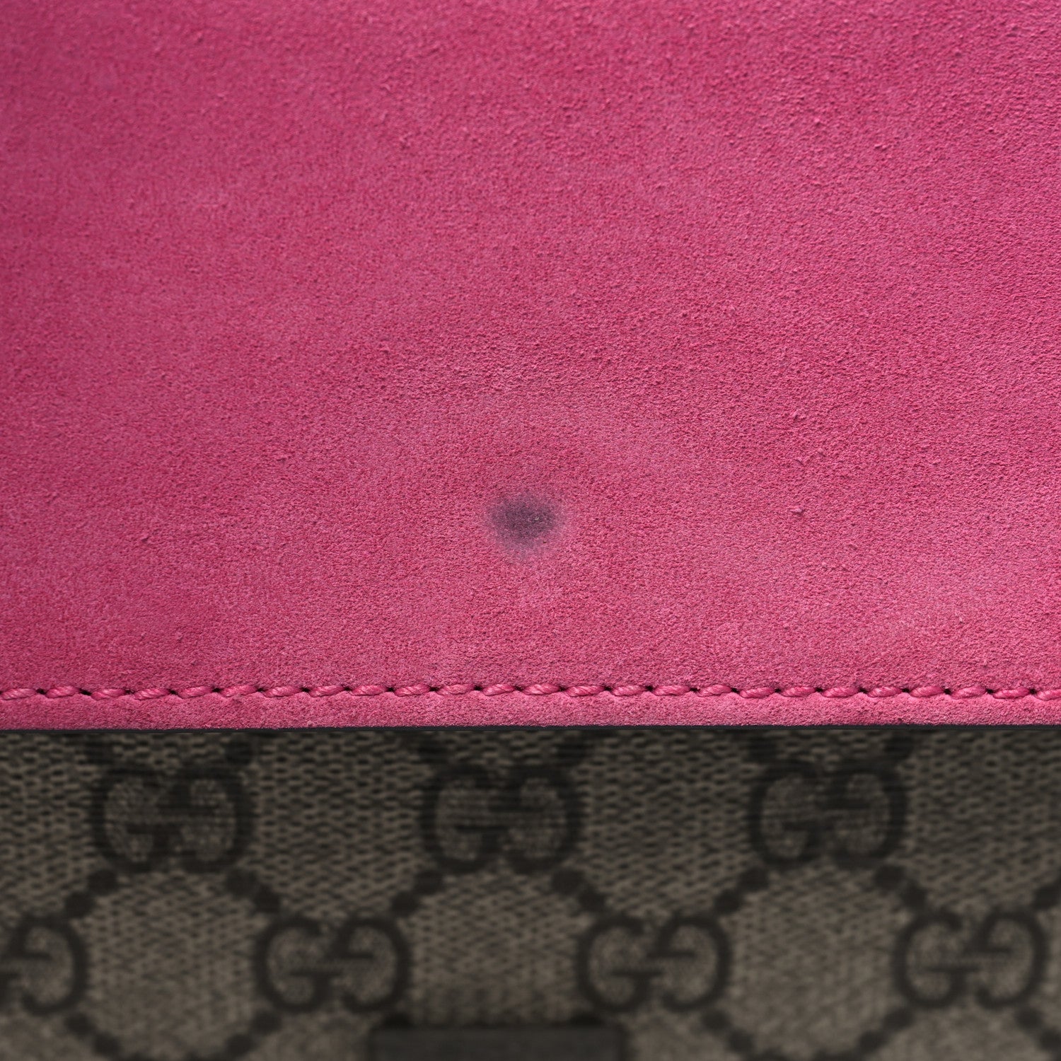 Gucci GG Supreme Monogram Mini Dionysus Shoulder Bag Pink 11 of 11