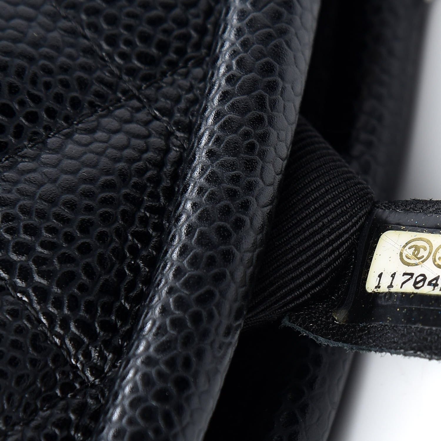 Chanel Caviar Quilted Timeless Clutch Black 7 of 7