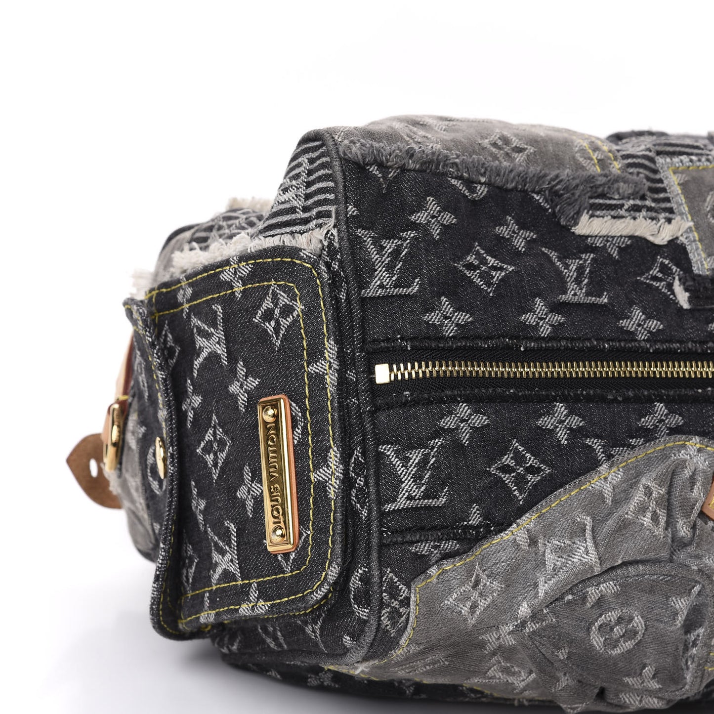 Denim Patchwork Speedy 30 Grey