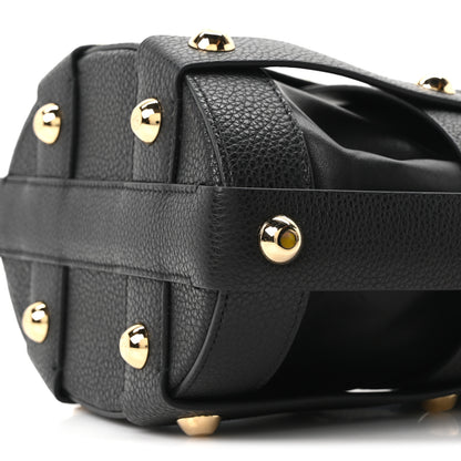Salvatore Ferragamo Calfskin Cage Bag Black 8 of 8