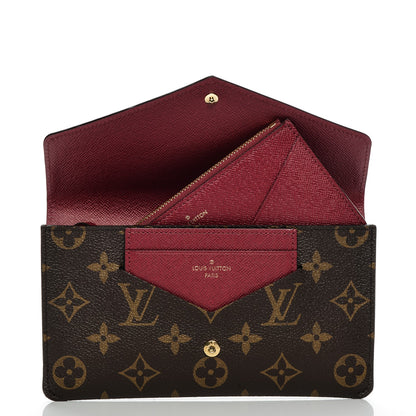 Louis Vuitton Monogram Jeanne Wallet Fuchsia 6 of 8