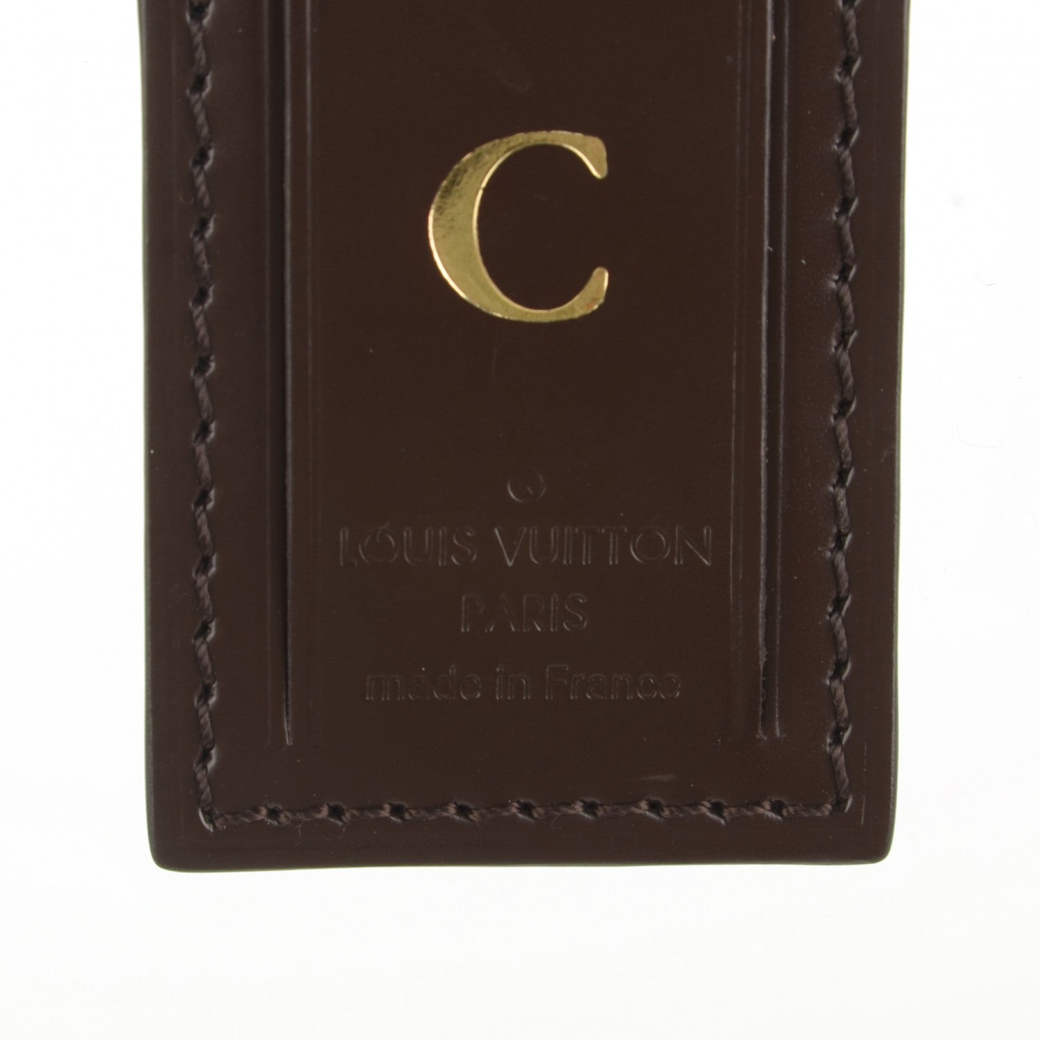 Louis Vuitton Calfskin Luggage Tag Ebene 3 of 3
