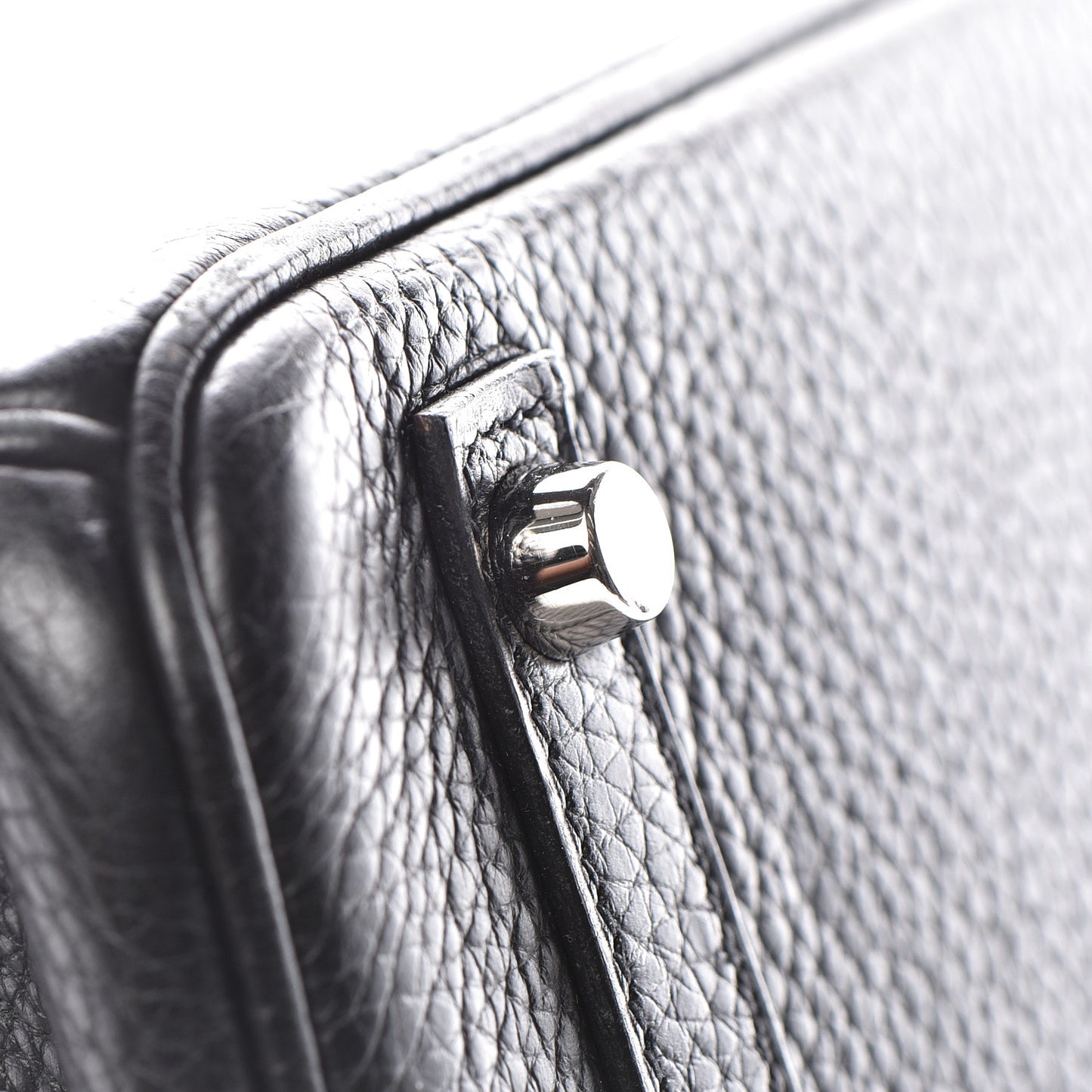 Taurillon Clemence Birkin 30 Black