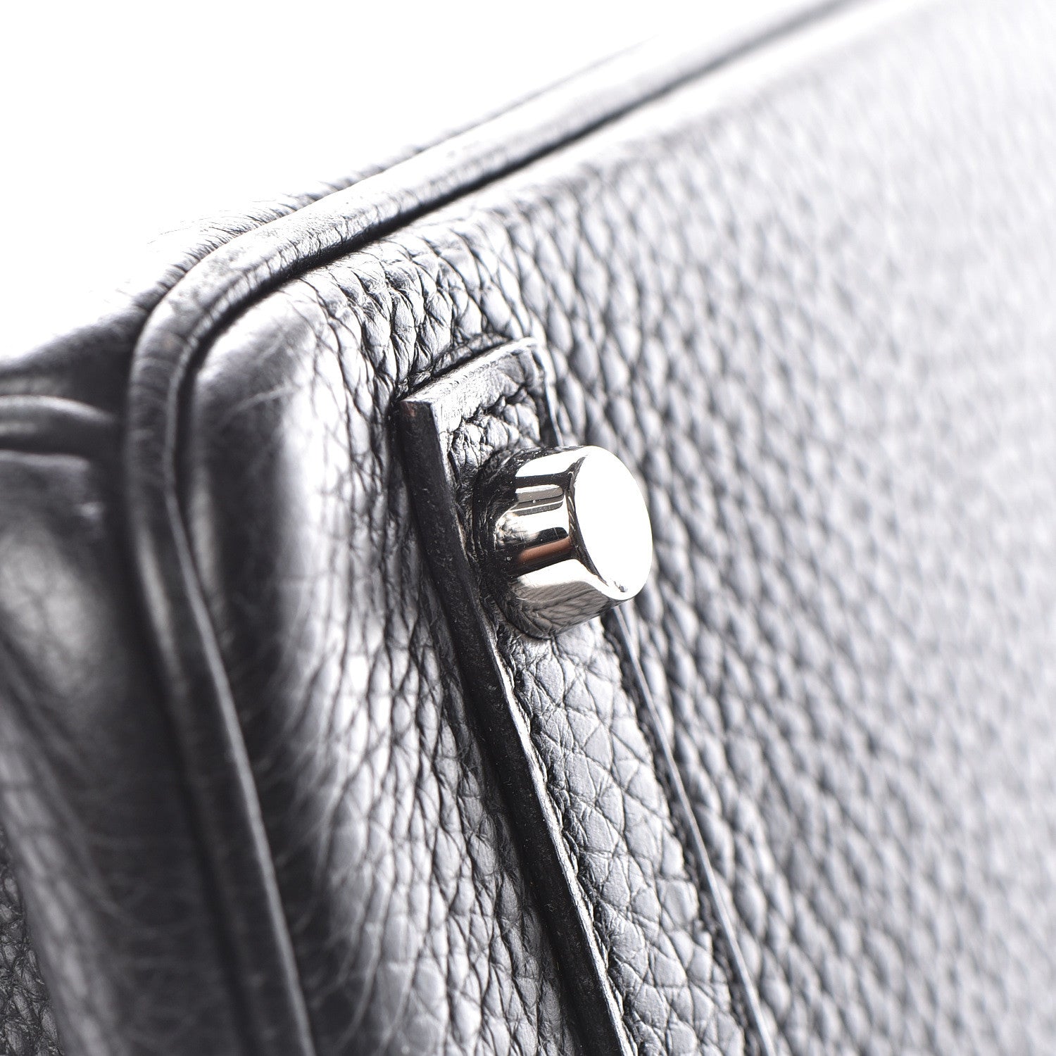 Hermes Taurillon Clemence Birkin 30 Black 38 of 42